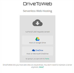 Google Drive To Web Host