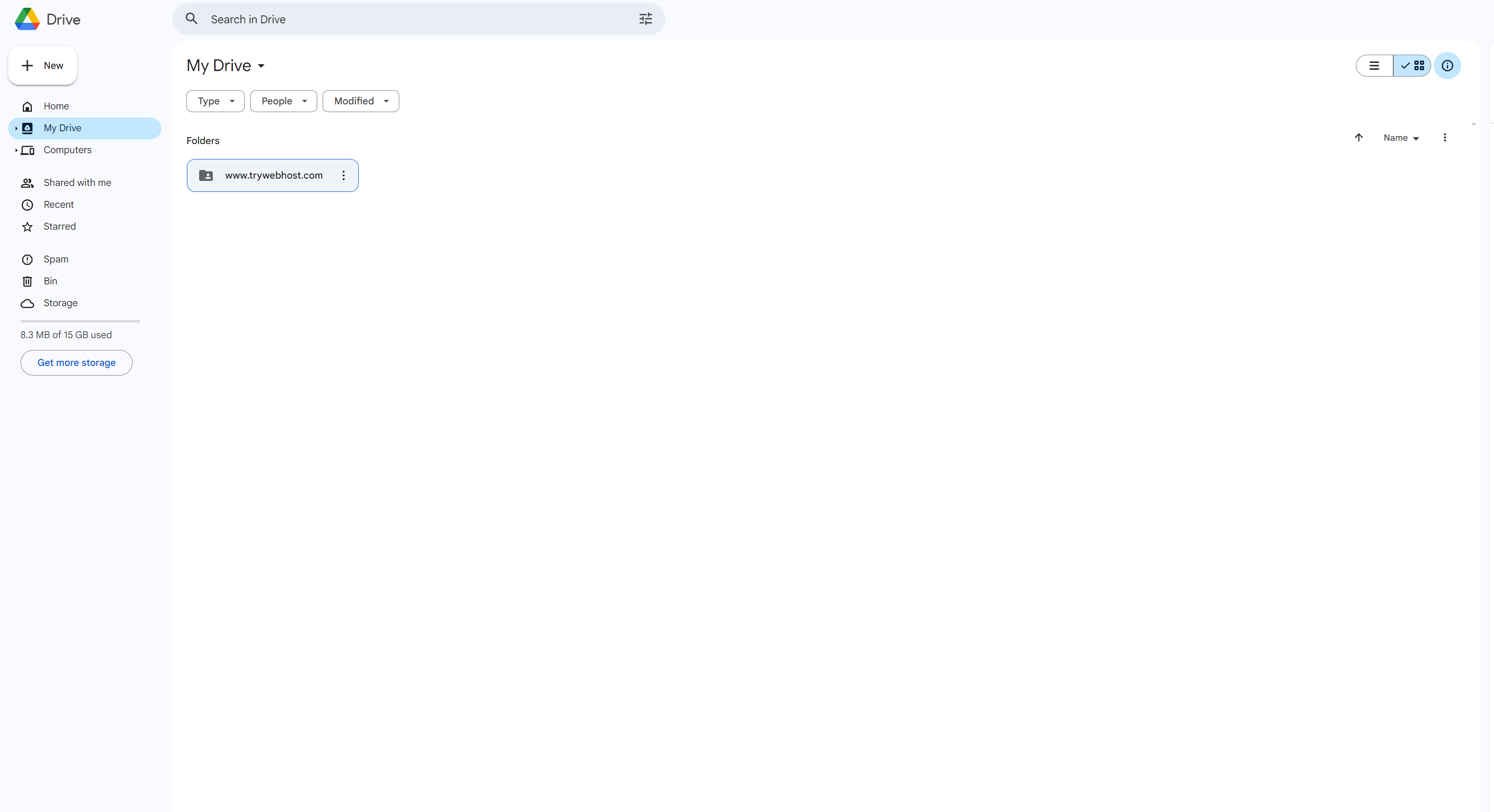 Google Drive Web Hosting